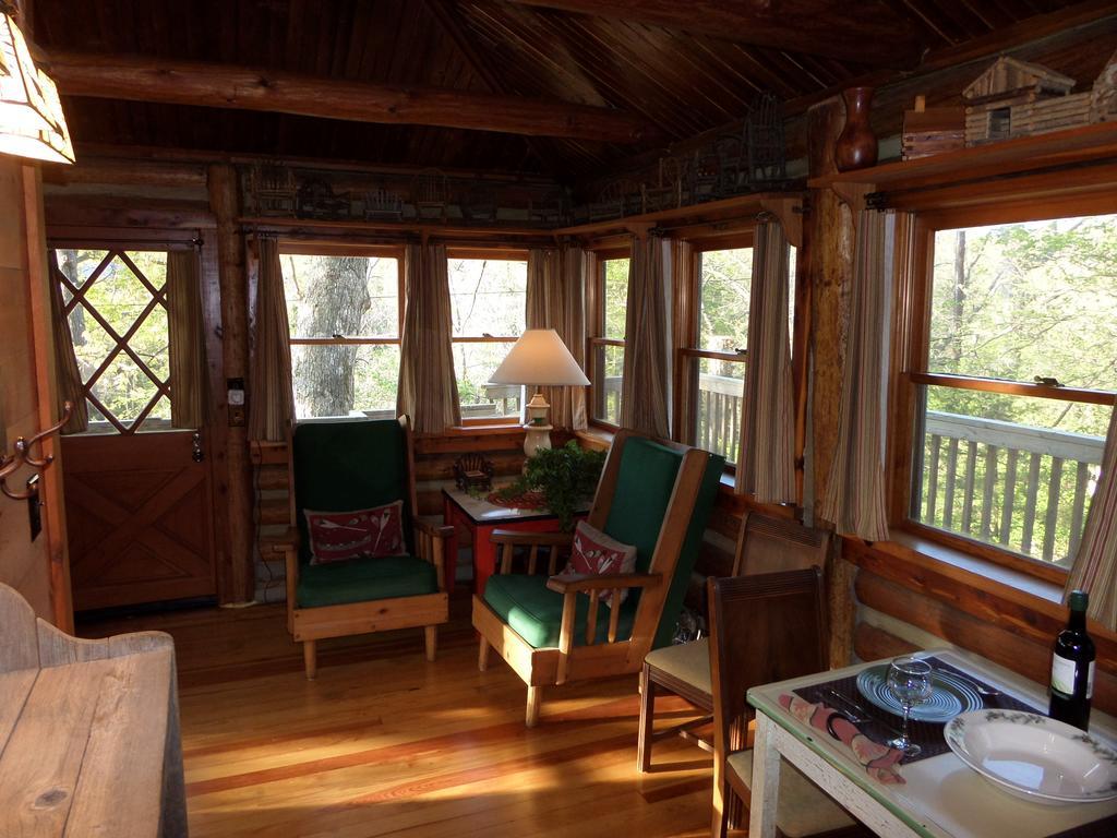 Villa Lake Lucerne Treehouse Eureka Springs Exterior foto